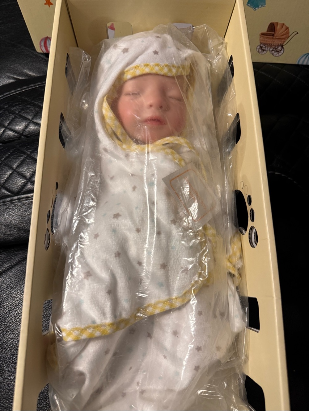 The BABESIDE Lifelike Reborn Baby Doll Silicone Full Body Girl with Gift Box